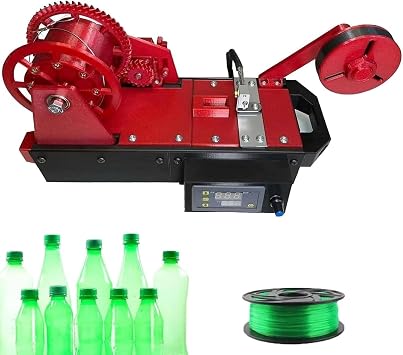 Desktop 3D Printer Filament Maker Machine for Families Red/Black