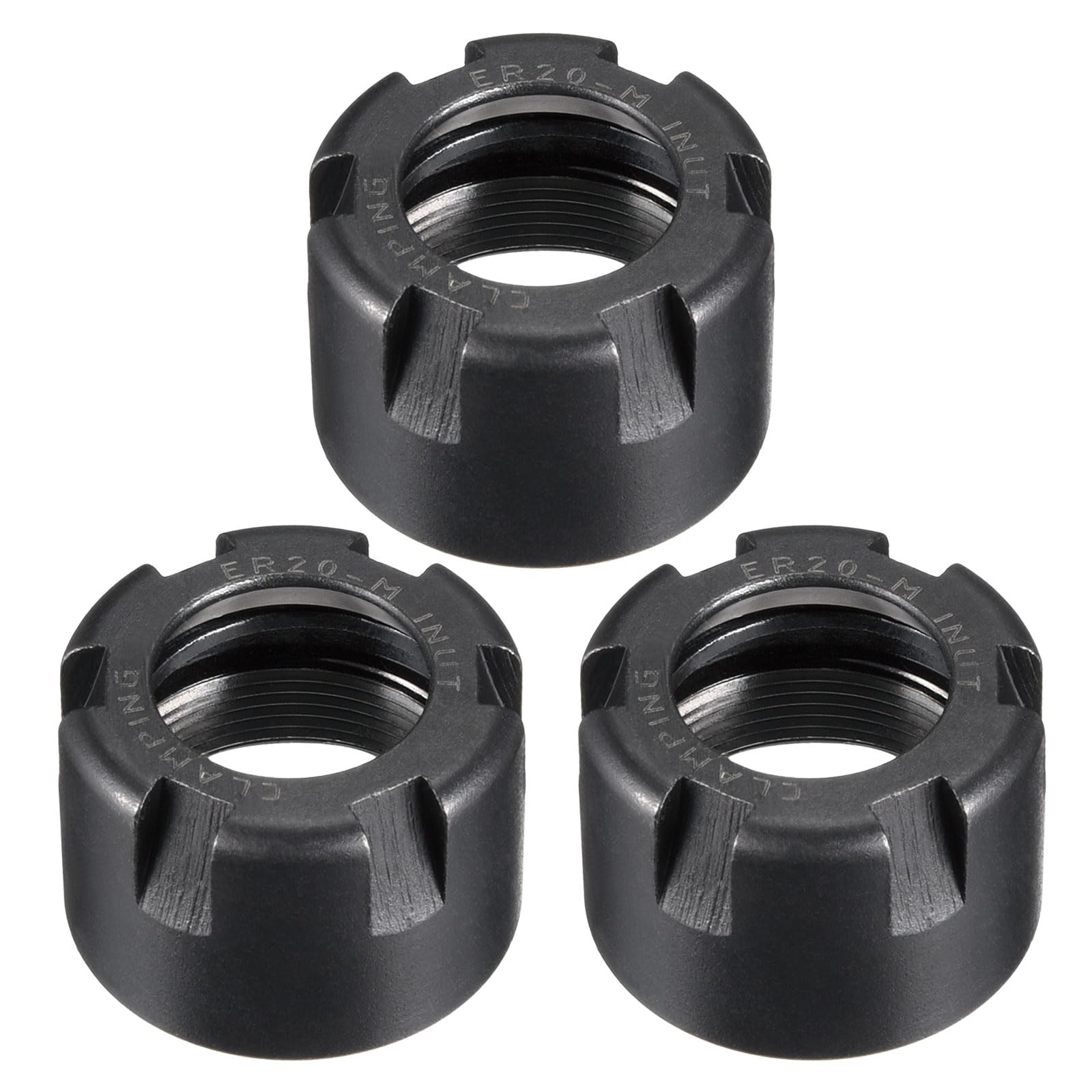 Écrous de serrage ER20M M24 robustes de haute précision pour fraisage CNC uxcell