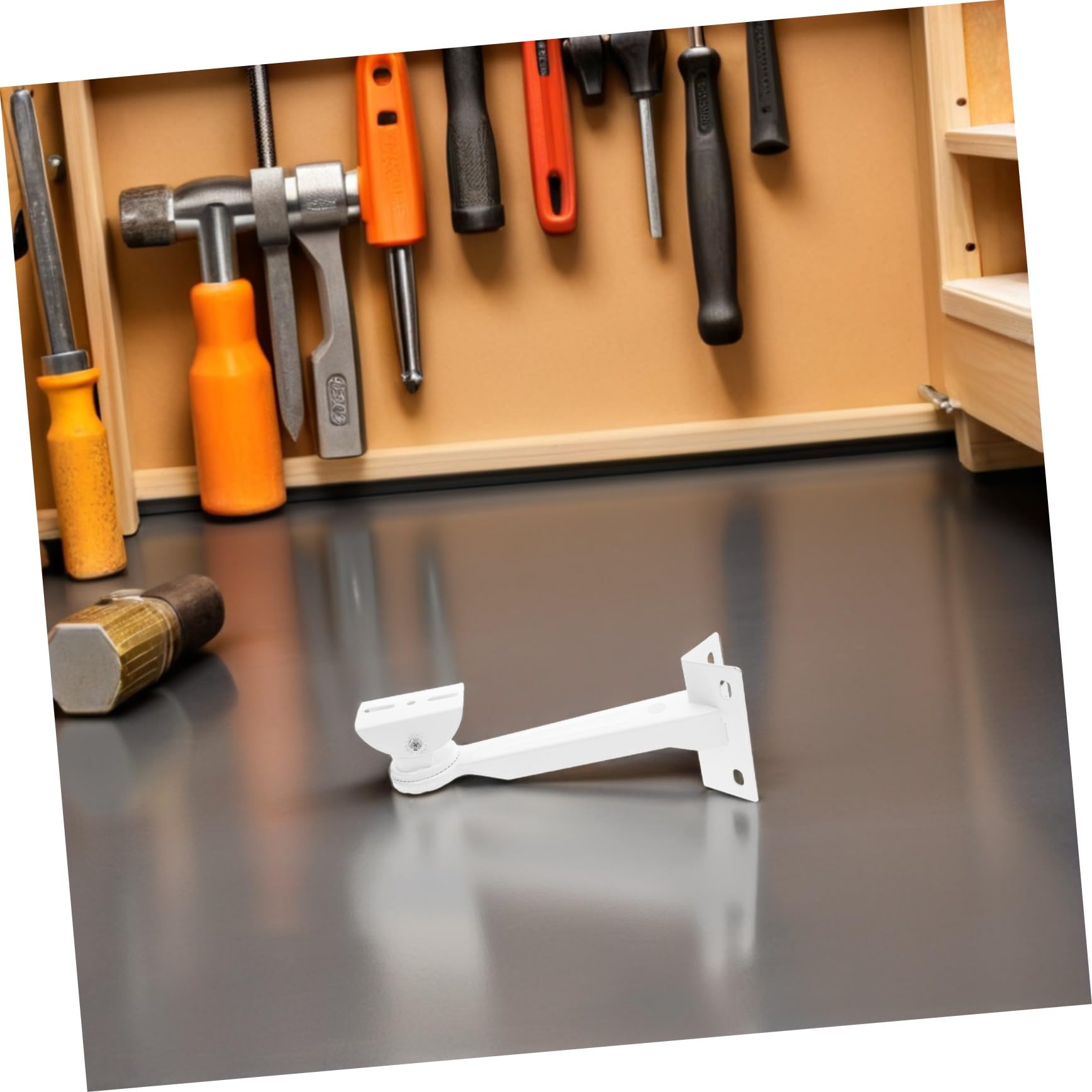 Support Mural pour Caméra Dôme, Lot de 2 Sets de Sets, Acier, Bras Long