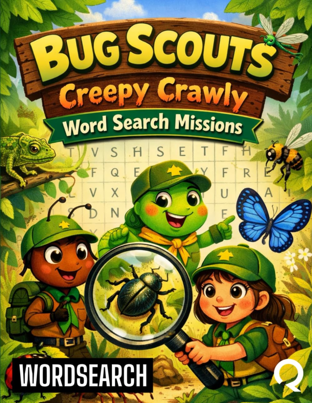 Bug Scouts: Creepy Crawly Word Search Missions