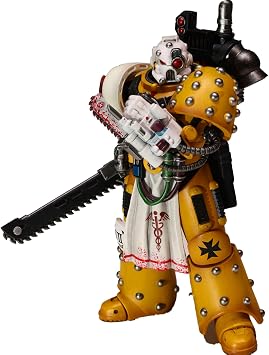 JOYTOY Warhammer 40K 1/18 Action Figures Imperial Fists Legion Apothecary Model Collection Imperial Fists