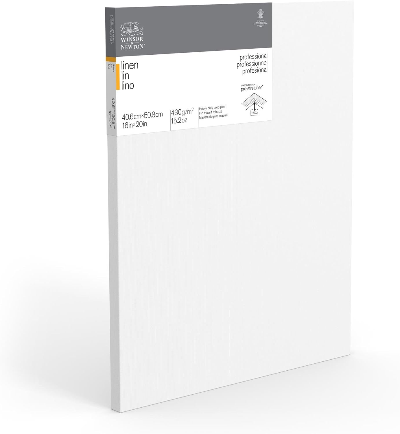 Winsor & Newton Professional Linen Canvas, 16 x 20"