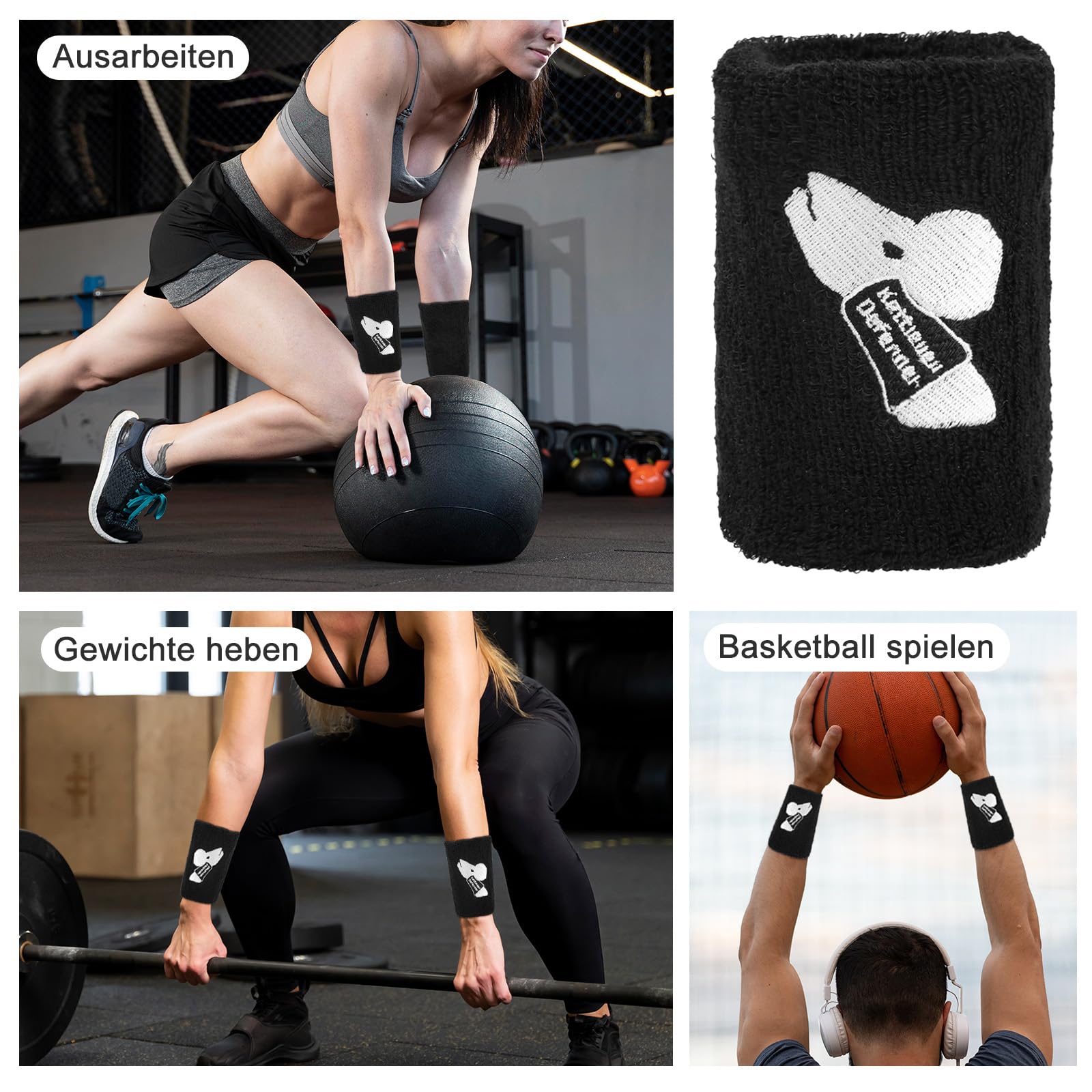 2 Paar Kettlebell Wrist Guard Handgelenk Armschutz, Handgelenkschutz Unterarmschutz, Wrist Guard Schutz Abdeckungs Klammer, Handgelenk- und Armschützer für Training