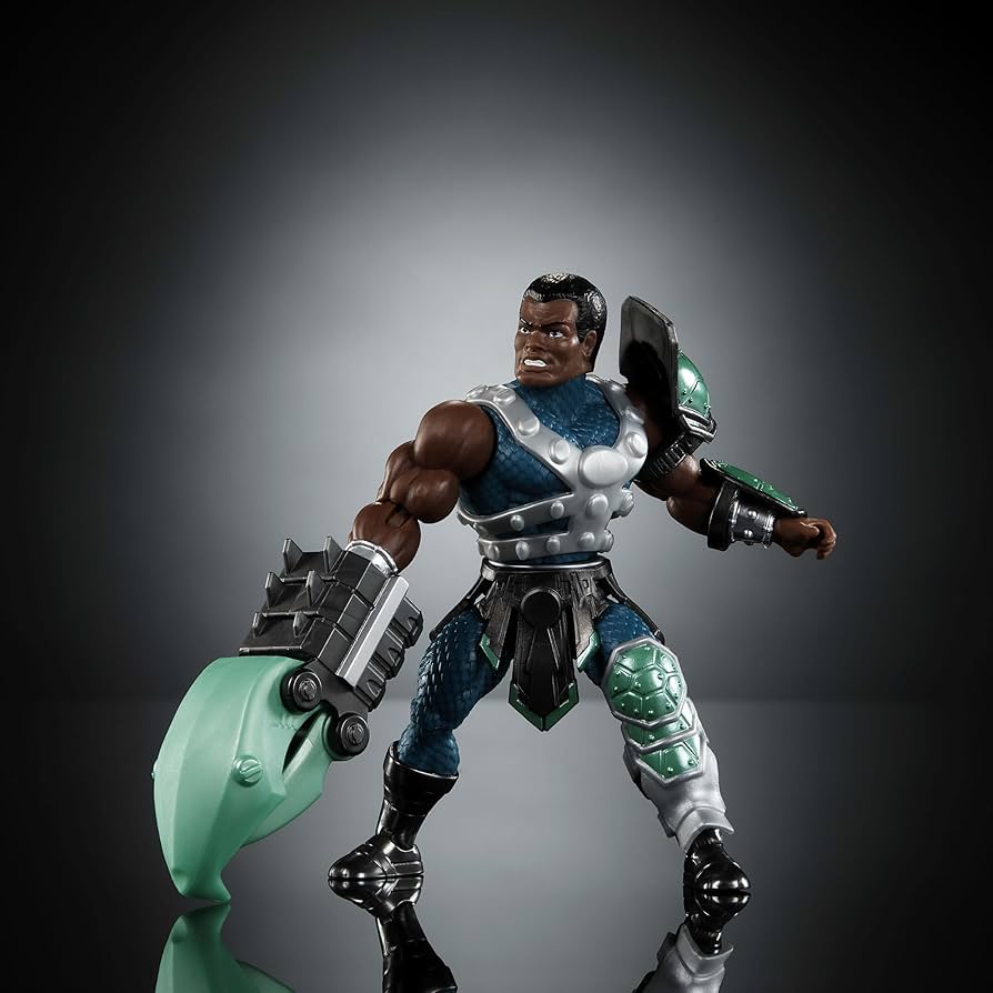 Amazon.com: Masters of Universe Origins Turtles of Grayskull Clamp Champ  Reptile Wars Posable Action Figure, Teenage Mutant Ninja & Motu Crossover  Hero Toy