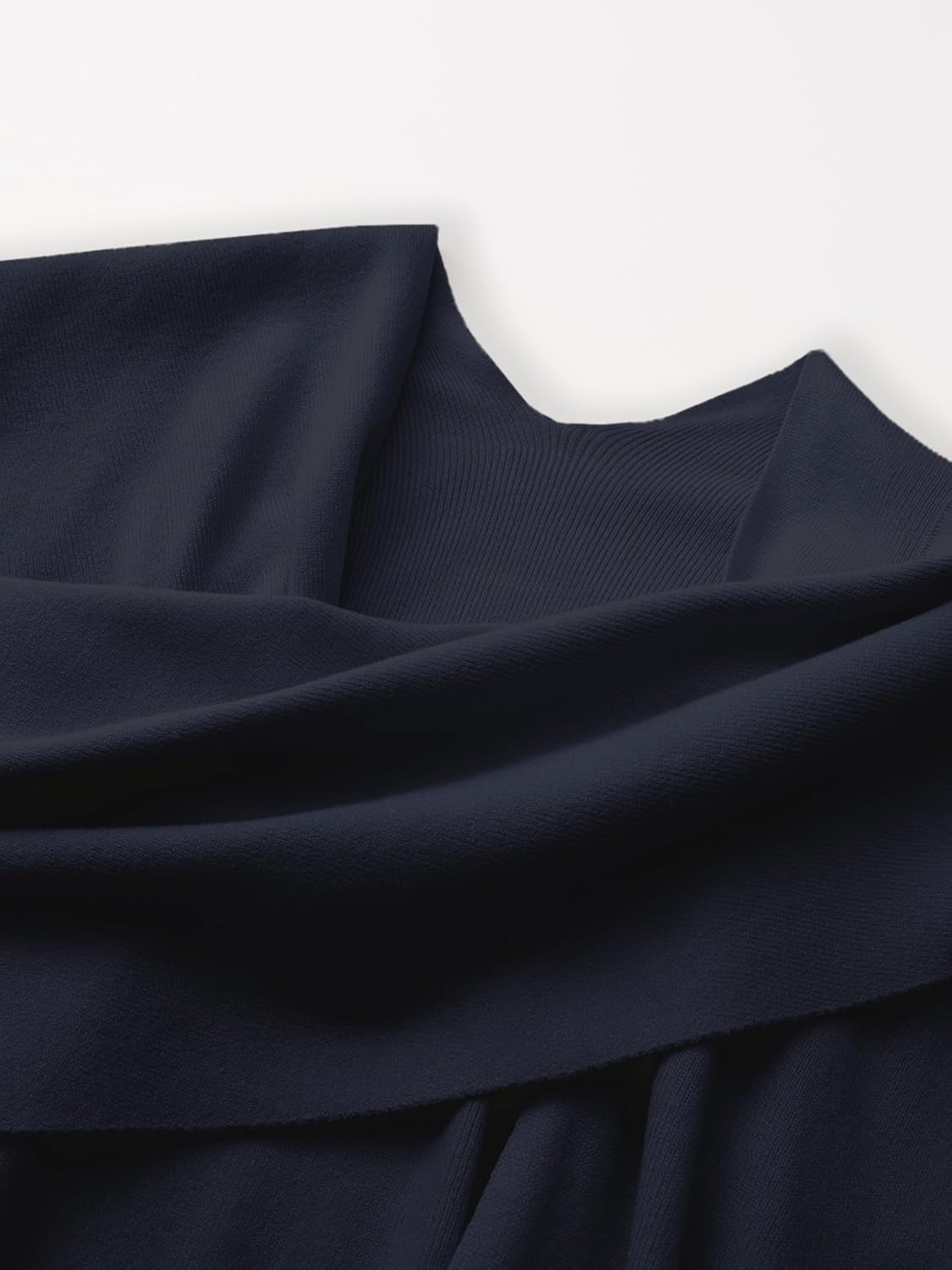 Beautiful Nomad Women's Elegant Poncho Sweater Wrap Cross Front Soft Warm Shawl Wraps for Fall Winter - Image 6