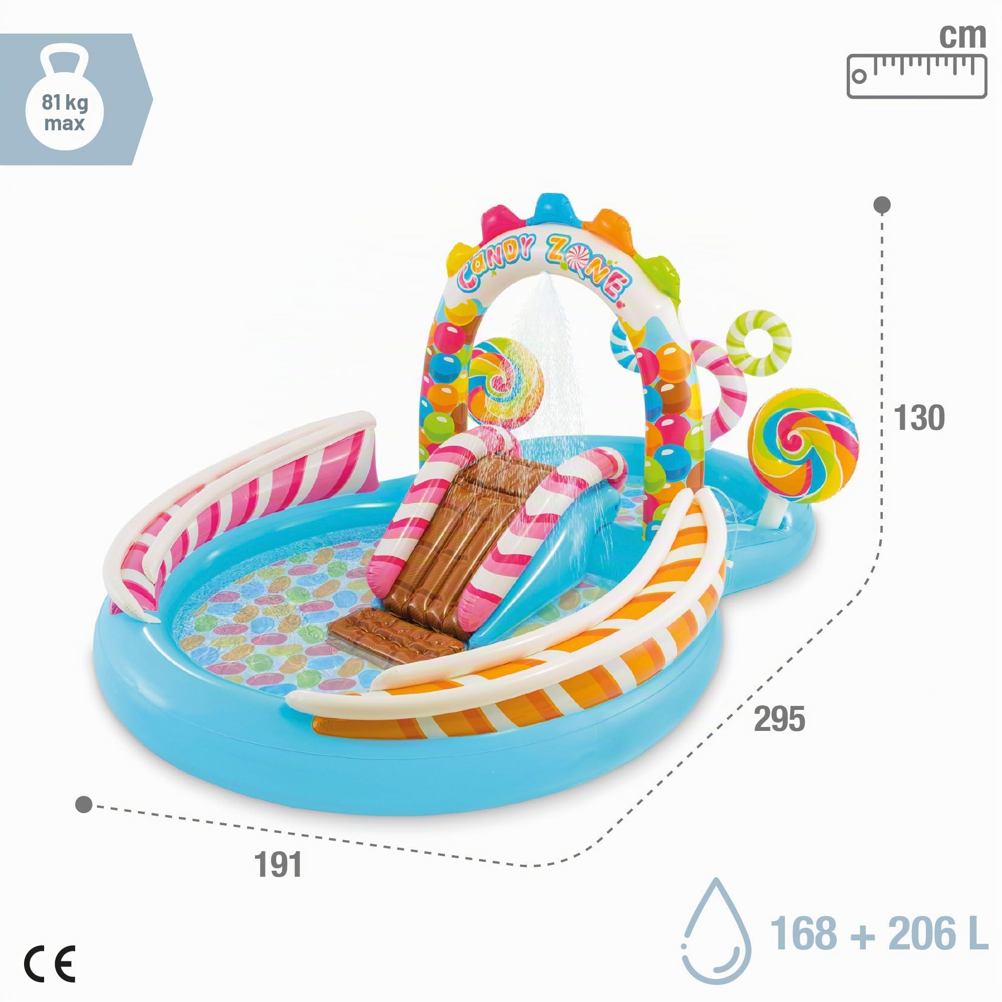 Intex Aire de Jeux Royaume des Bonbons