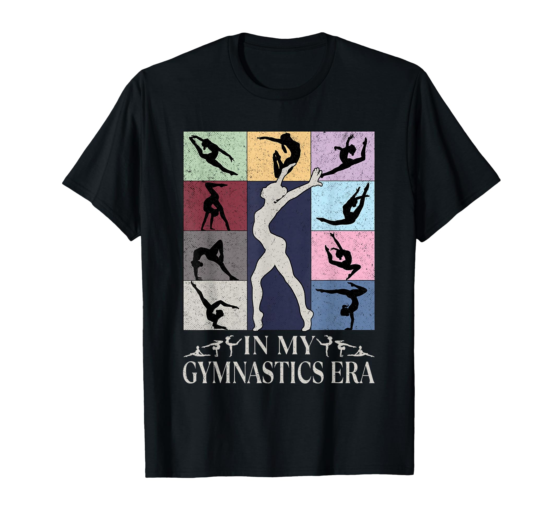 Groovy 'In My Gymnast Era' T-Shirt: Funny Birthday Gift for Gymnastic Girls and Moms (OEKO-TEX)