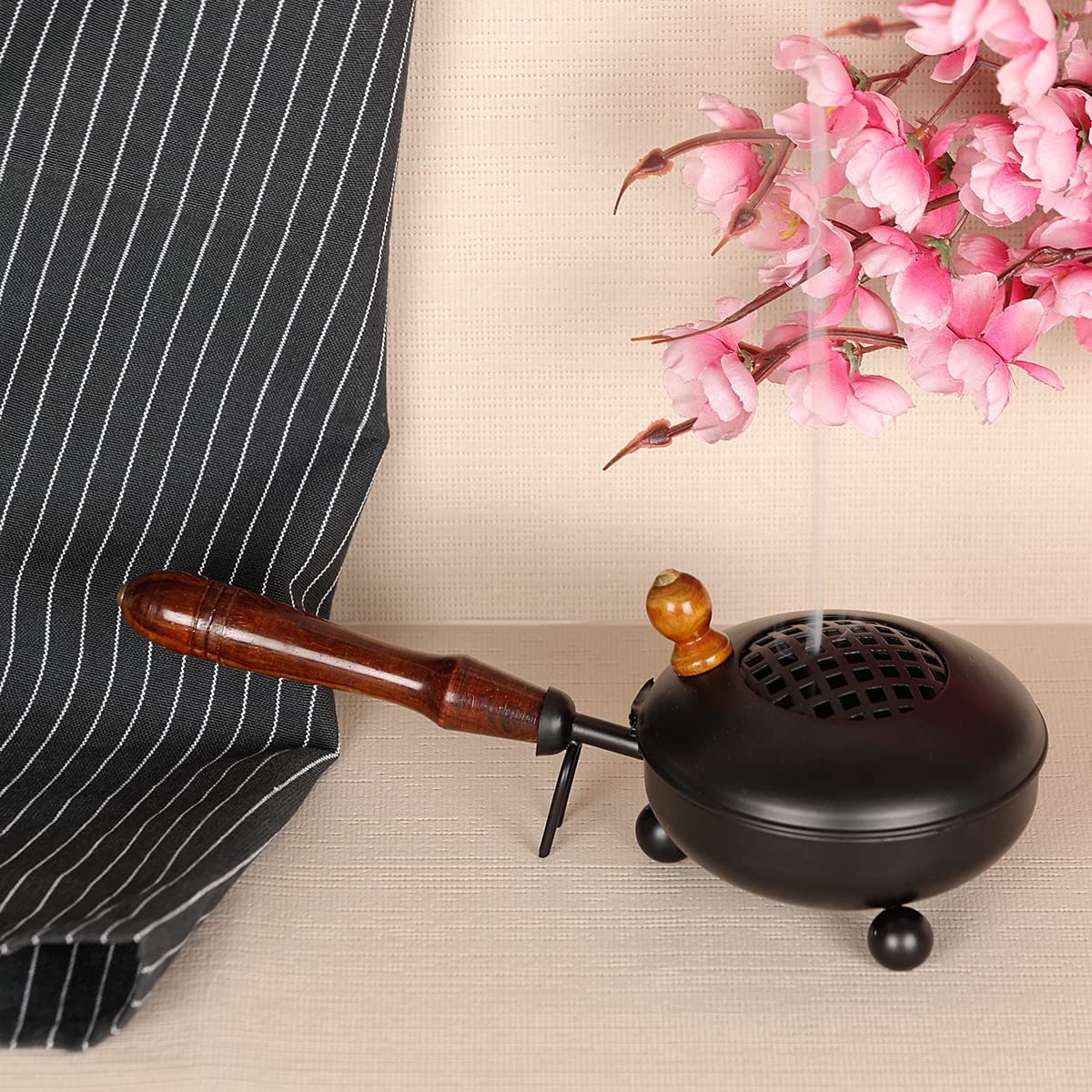 Amazon.co.jp: TreegoArt 鉄金属香炉DOPポット 樹脂香炉、サン