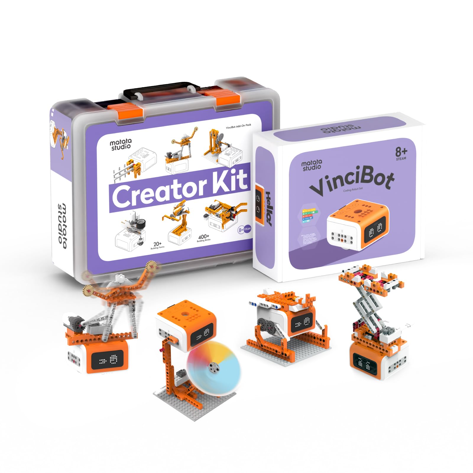 Amazon.com: Matatalab VinciBot Robotics with Creator kit : Toys