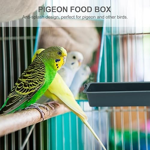 Miniatura 7 de Comedero de cabra para pollo, alimentador externo de pollo para aves de corral, accesorio creativo para jaula de alimentación de mascotas, 3 uds