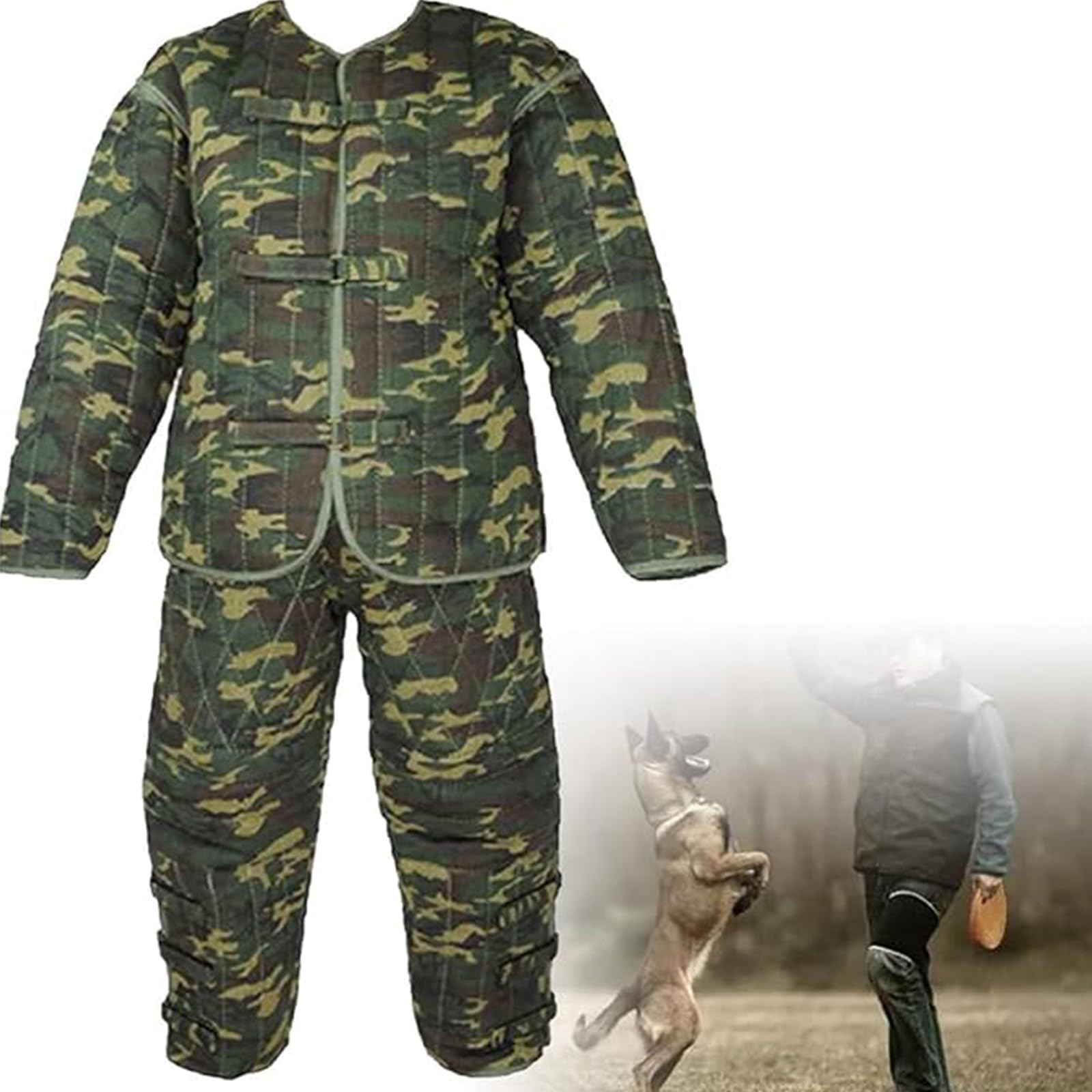 Ropa De Adiestramiento Para Perrosropa De Protecciónropa De Trabajo Profesional Para Perros Grandesprotección Corporalchaquetas Y Pantalones De Entrenamiento De La Policíaropa Para Mordeduras De Hojal
