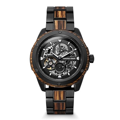Whiskey Black Rugged Automatic 44mm | Automatic Movement, 316L Stainless
