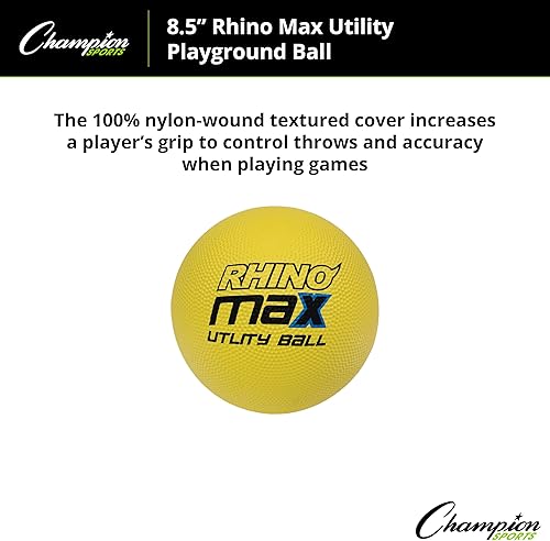 Miniatura 6 de Champion Sports Rhino Max Utility - Pelotas para juegos