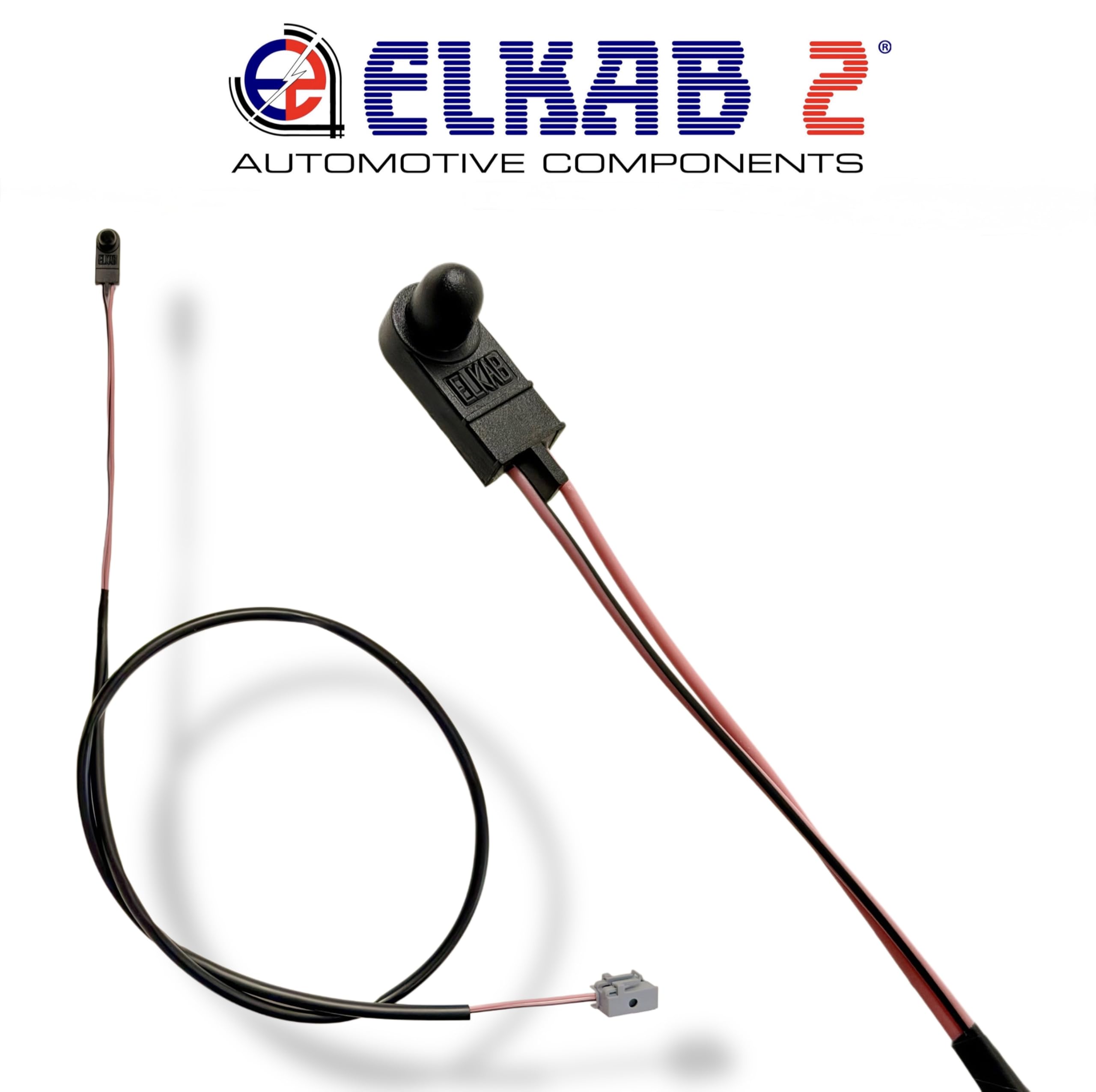 Sensor de temperatura exterior instalable para Fiat Ducato, RAM Promaster, Movano, Jumper, Peugeot Boxer, Original Elkab 2 Sonda Espejo Clima Exterior Aire Ambiente