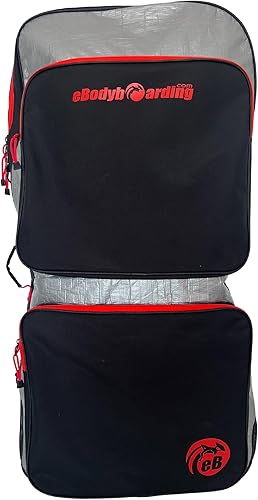 Mochila reflectora acolchada doble bolsa de viaje Bodyboard mojadoseco