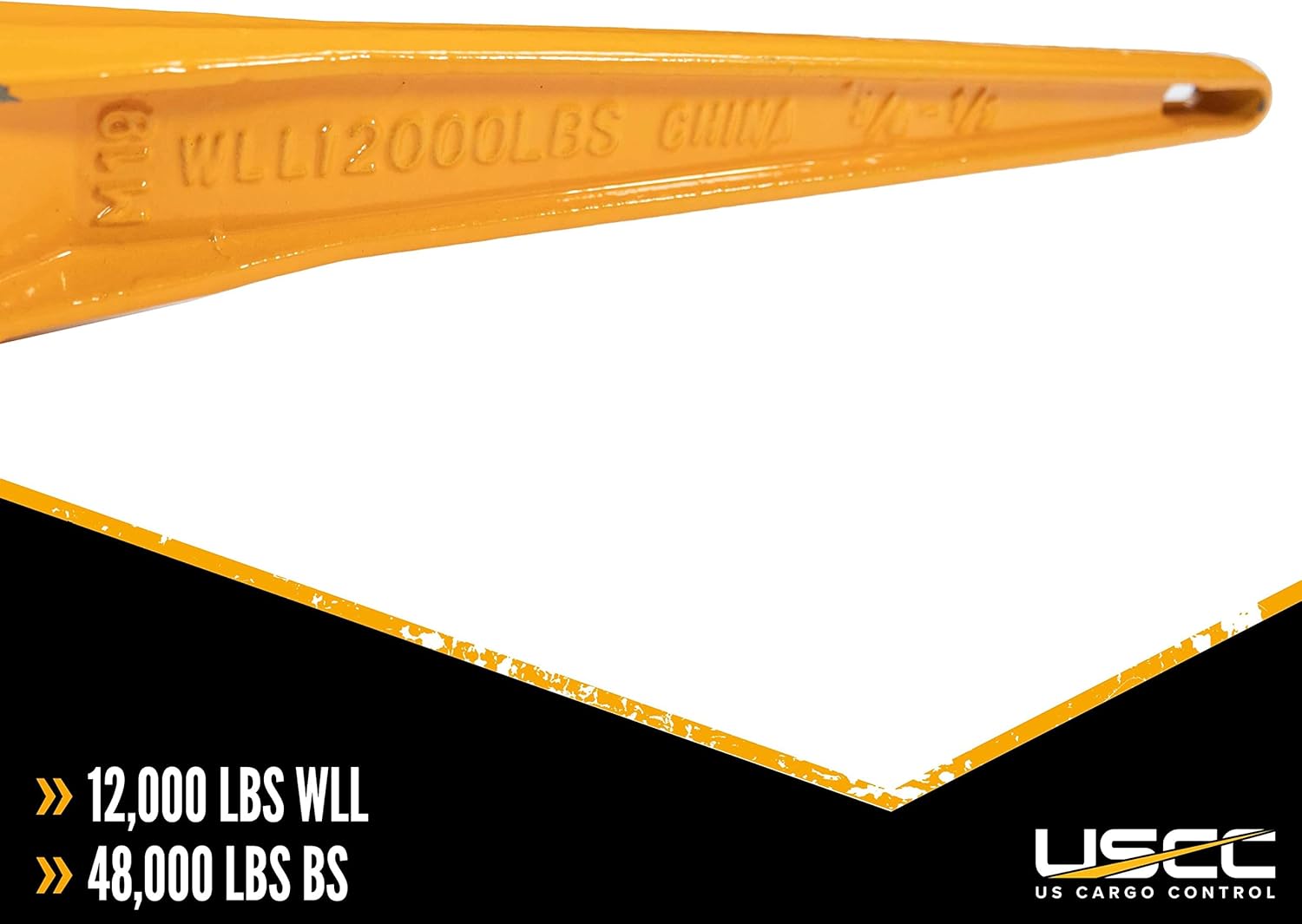 US Cargo Control Peerless Ratchet Load Binders for 3/8 Inch and 1/2 Inch Grade 70 Chain (2-Pack) - 12,000 LBS Working Load Limit, Use Ratchet Chain Binders for Flatbed Trailer, Hauling, Towing