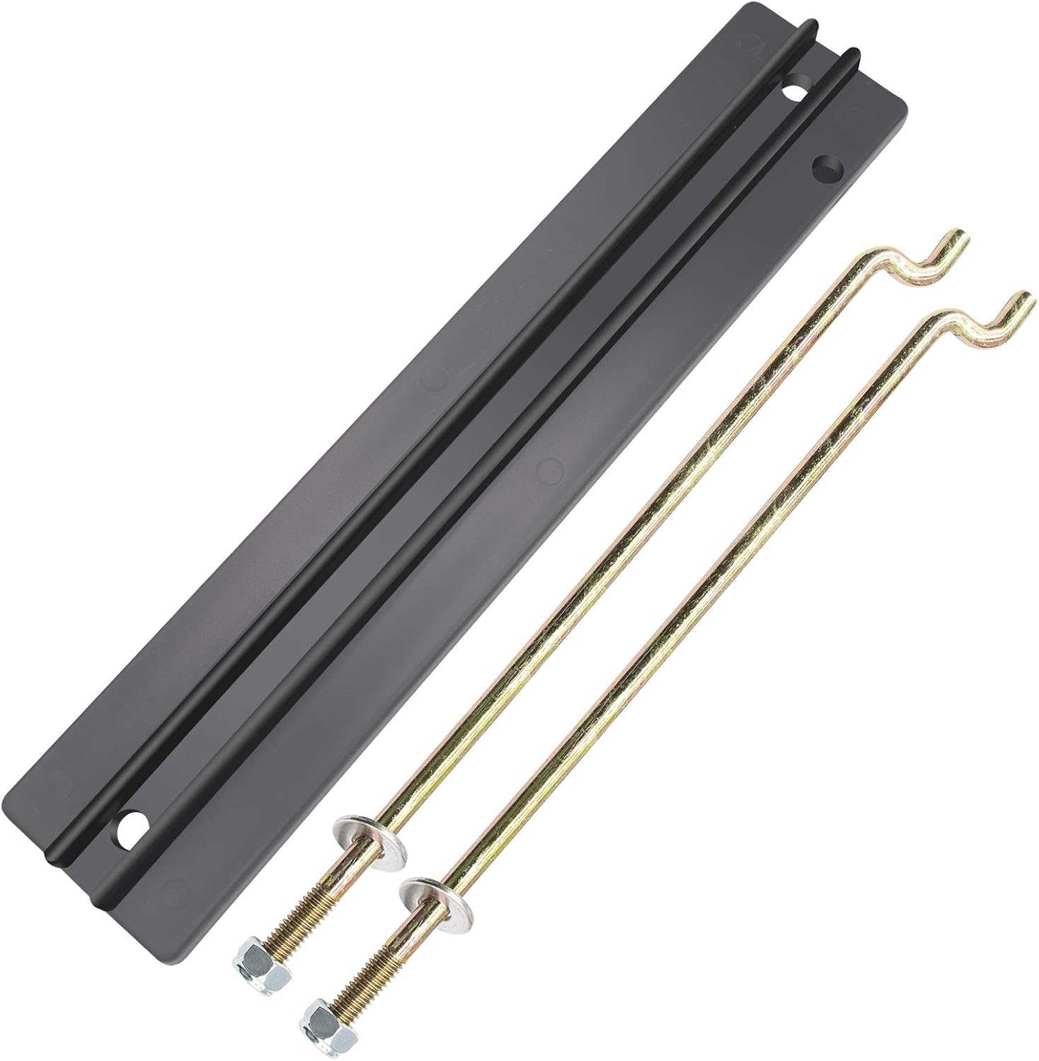 DRIVE UP Golf Cart Battery Hold Down Plate with Rods Kit for Club Car DS and Carryall 1998-2005 Electric Golf Carts, OEM 101090801 1013683