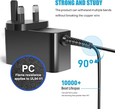 KFD 24V Charger for Google Nest Hub MAX Smart Speaker Google Nest Audio, AC Adapter for 10 Smart Display 6 Ft Replacement Charger Power Supply AC Adapter Charging Cable(Not for Home/Nest Hub)