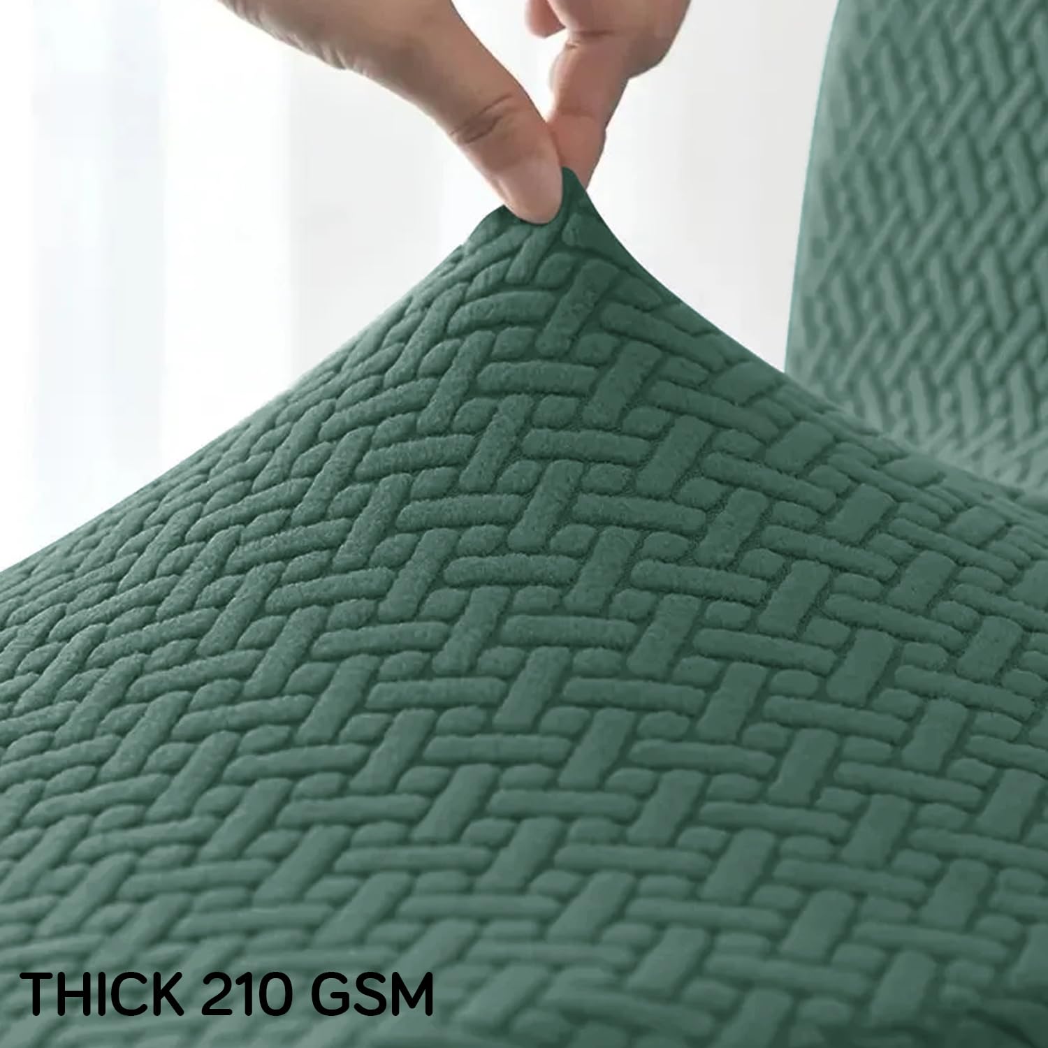 HOKIPO Recliner Cover - Continental Green -5