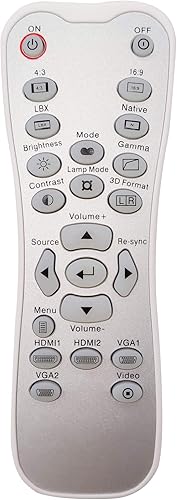 Miniatura 16 de BR-3028B/BR-3039B Control remoto para proyector Optoma ET700XE, HD65, HD70, HD71, HD75, HD640, HD700X, GT7000, XB1000