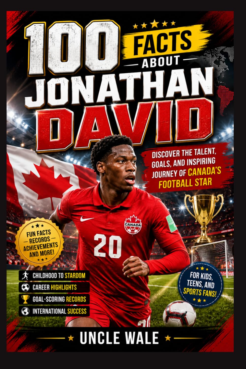 100 Facts About Jonathan David: Discover the Talent, Goals, and Inspiring Journey of Canada's Football Star: An Exciting Journey Through Jonathan David's Childhood, Football Career, International