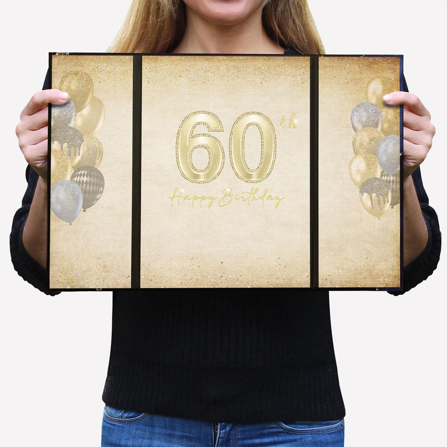 GIFTSFARM 60th Birthday Alternative Signature Guest Book