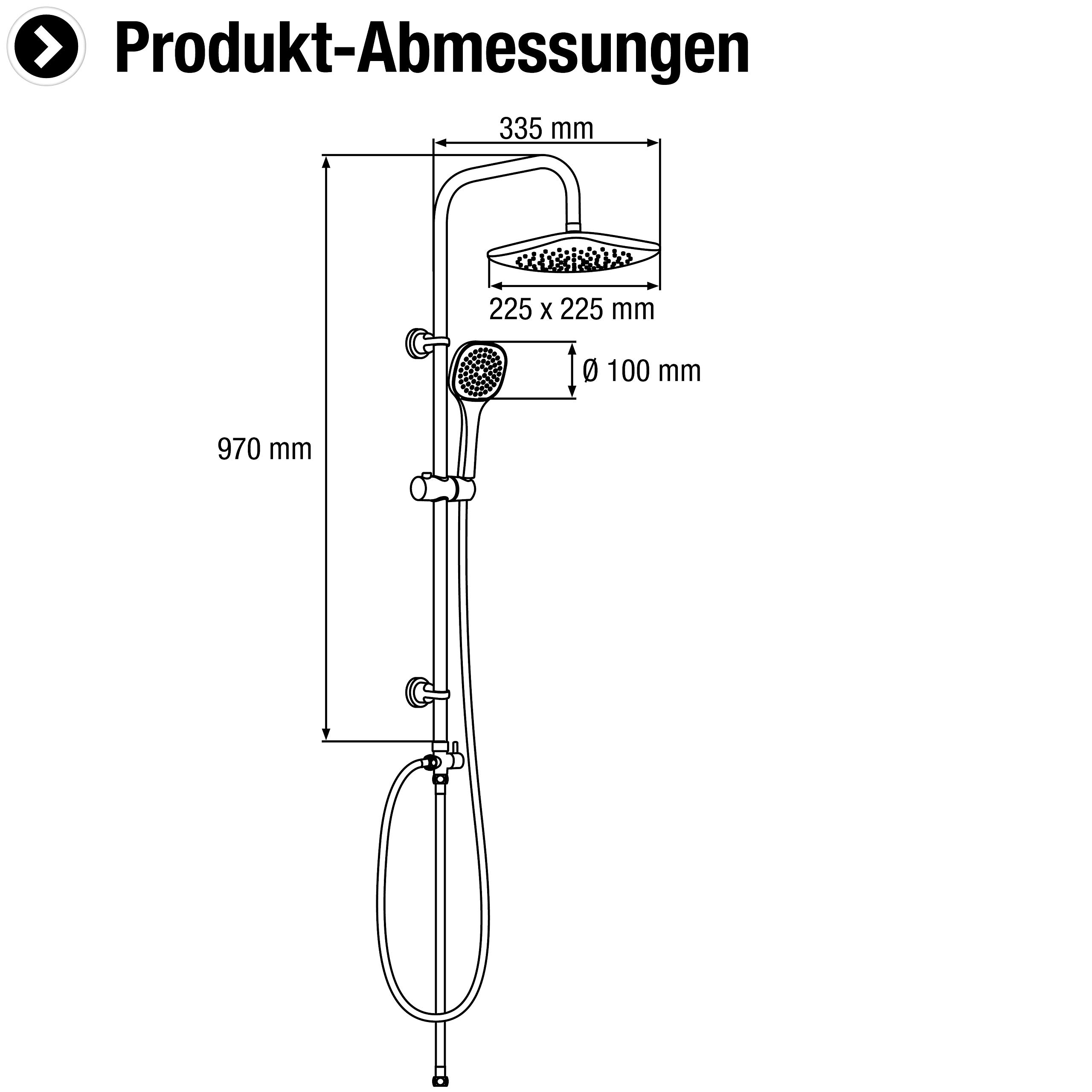 Cornat Douche Complete Set Fit Verchroomd Met Thermostaatkraan Handdouche 3 Straalsoorten Normaal Zacht Massagestraal Anti Kalk Variabele Afstand Boorgat Douchesysteem Tecbw3423 753523282