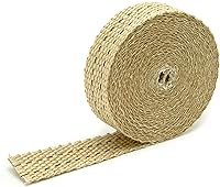 Vista 12 de Design Engineering - Cinta aislante para escape DEI 01010, rollo de 1" x 50' - color canela, Negro
