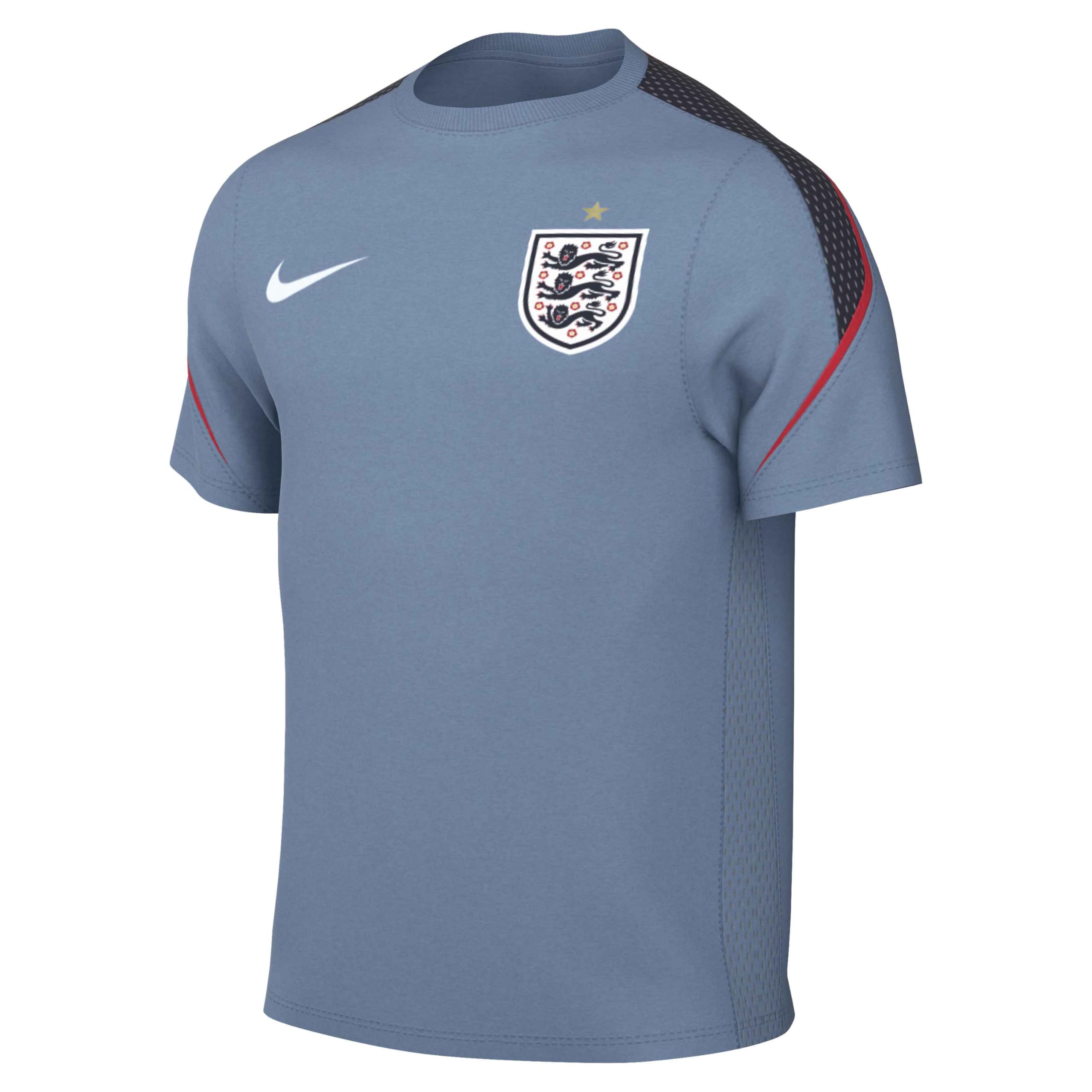 Nike England Strike Nike Football Dri-Fit Kurzarmshirt für Herren Maglietta a Maniche Corte Uomo