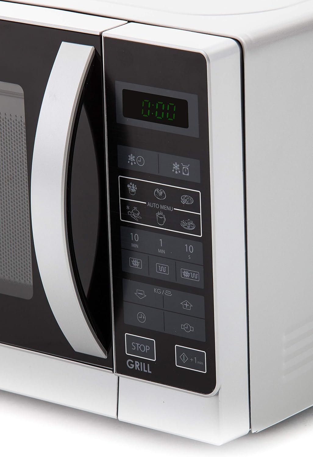 Interior of Sharp R-642INW Microwave Oven with turntable