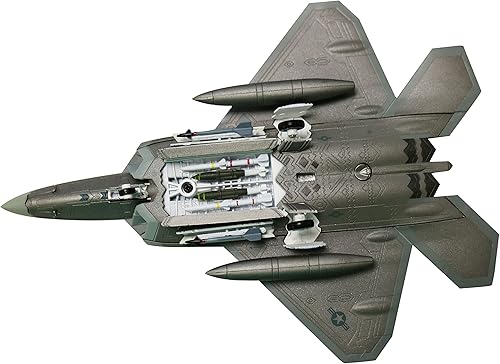 Miniatura 4 de USAF F-22 Raptor 1100 Modelo de aeronave fundida a presión (Modo Basta)