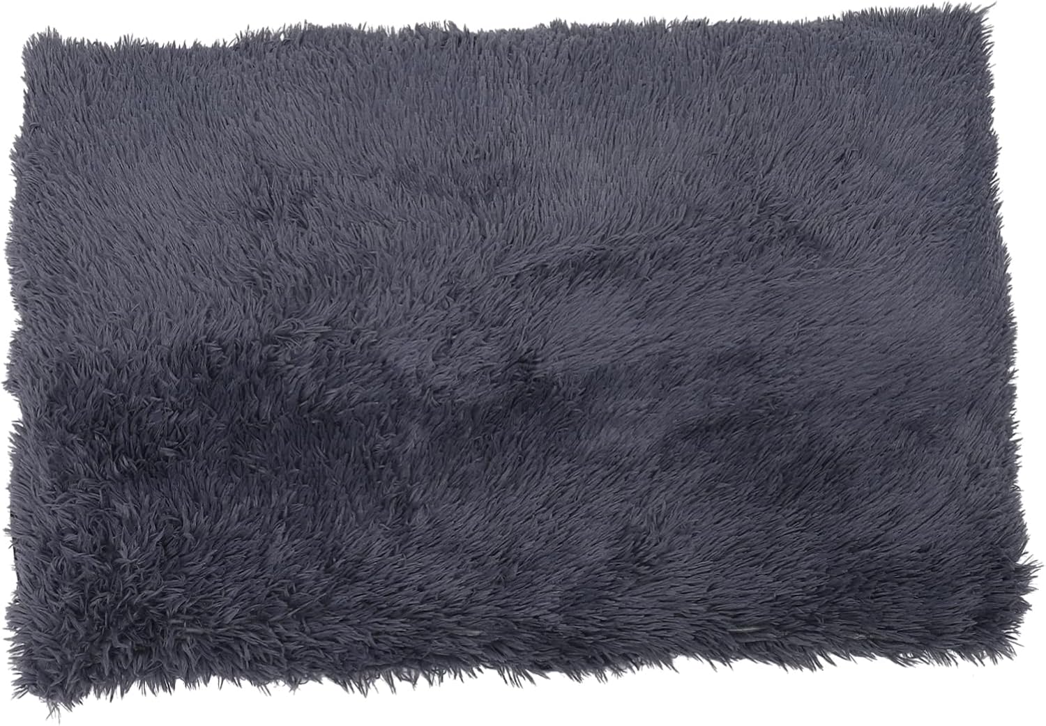 POPETPOP Comfortable Winter Pet Bed for Dogs and Cats Plush Sleeping Mat Lightweight and Washable for Travel and Camping Pet Rest Cushion