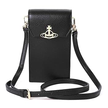 Amazon | [ヴィヴィアンウエストウッド] スマホポーチ (ブラック