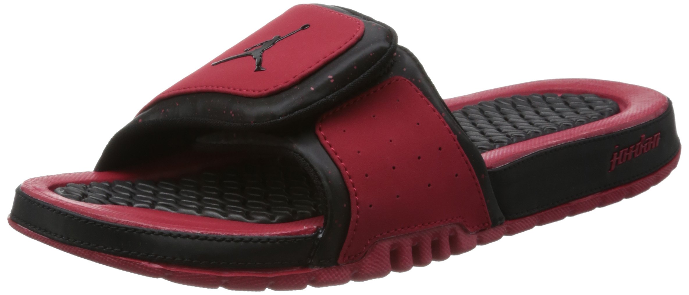 Nike Men's NIKE JORDAN HYDRO 2 SANDALS Men (GYM RED/BLACK)