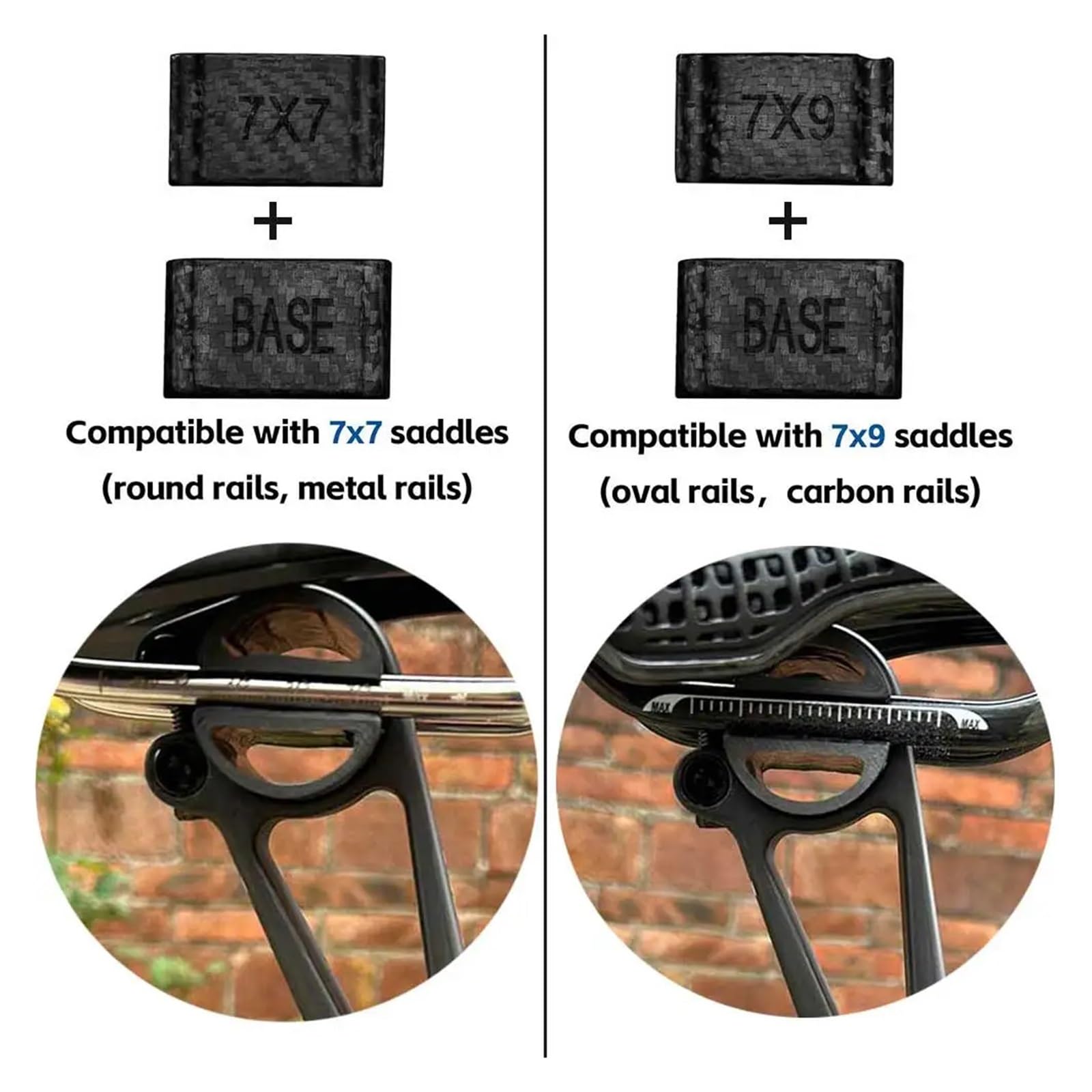 Reggisella in carbonio leggero 1 pezzo for ciclismo su strada | Arretramento 5/25 mm, 25,4/27,2/30,9/31,6 mm con viti in titanio, 150 g