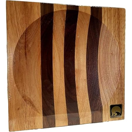 New Alaska Ulu Chopping Bowl Board (Large 8 Inch- Use for 6 Inch ulu Blade)