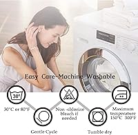 Vista 7 de H.VERSAILTEX - Cortinas opacas de cocina para ahorro de energía, ultra suaves, con bolsillo para cortinero, cortinas para ventana de cafetería