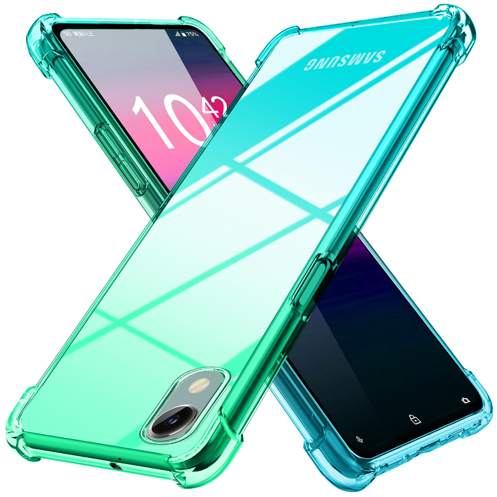 Amazon.co.jp: Galaxy A23 5G ケース クリア 薄型 グラデーション色