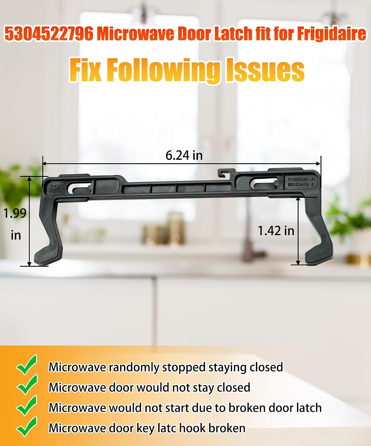 5304522796 Microwave Door Latch