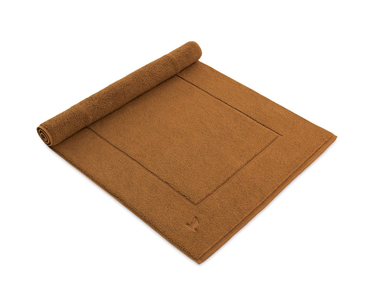 Möve Superwuschel Badteppich 60 x 60 cm aus 100% Baumwolle, Nougat