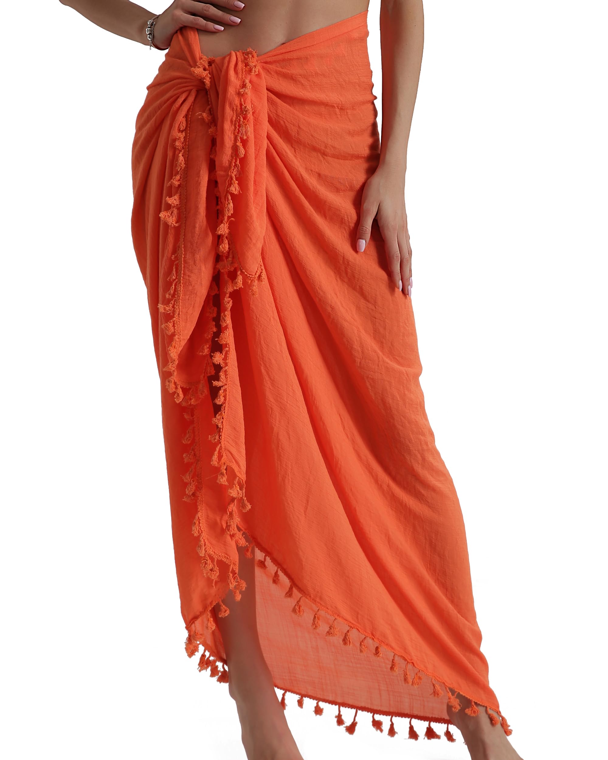 Eicolorte Sarong Cover Up damski strój kąpielowy bikini okrycie plażowe strój kąpielowy strój kąpielowy okrycie sarong pareo owijki dla kobiet