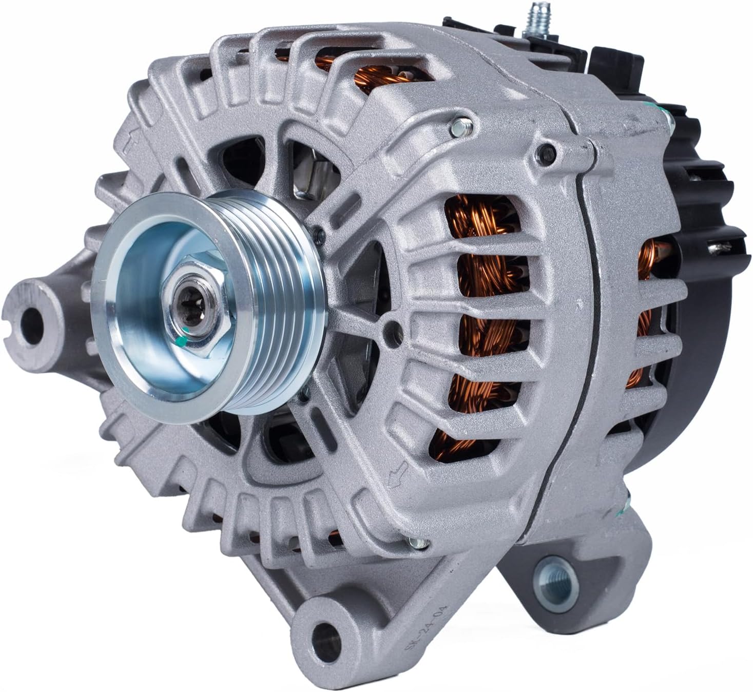 24100 Alternator Compatible with BMW Europe 116d/118d/120d/123d/316d/318d/320d/520d 2.0 2009-2011 Replacement for FG18S019 12V 180Amp CW