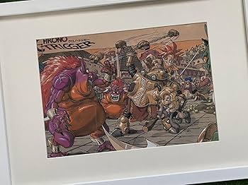 Amazon.co.jp: 額装品 クロノトリガーE Chrono Trigger 鳥山明 AKIRA