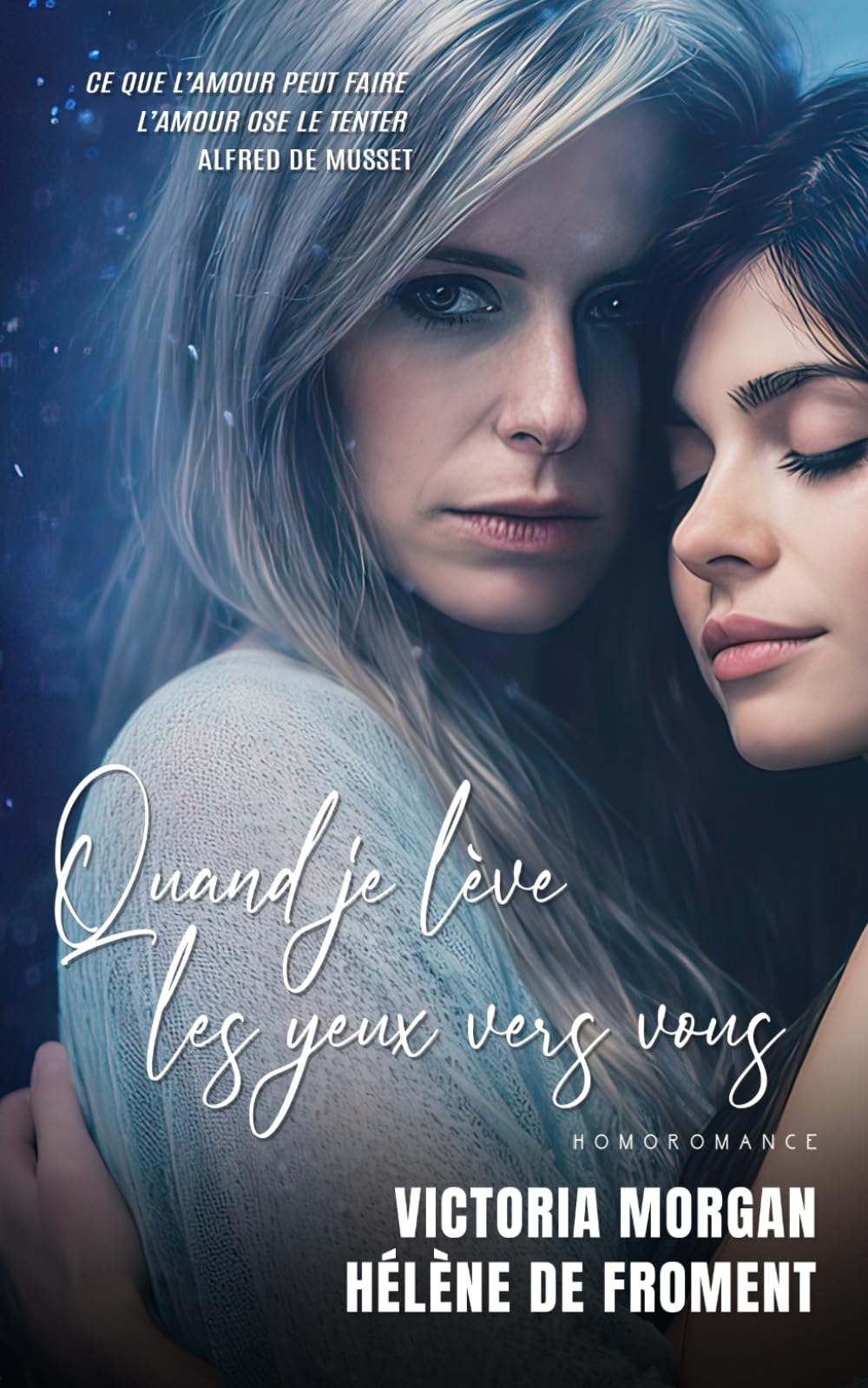 Quand je lève les yeux vers vous: Romance lesbienne, livre lesbien