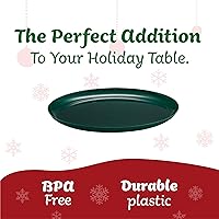 Vista 150 de [30 Pack 16 OZ Bowls] Edge Collection Mint Green Plastic Party Soup Bowls Premium heavyweight Elegant Disposable Tableware Dishes