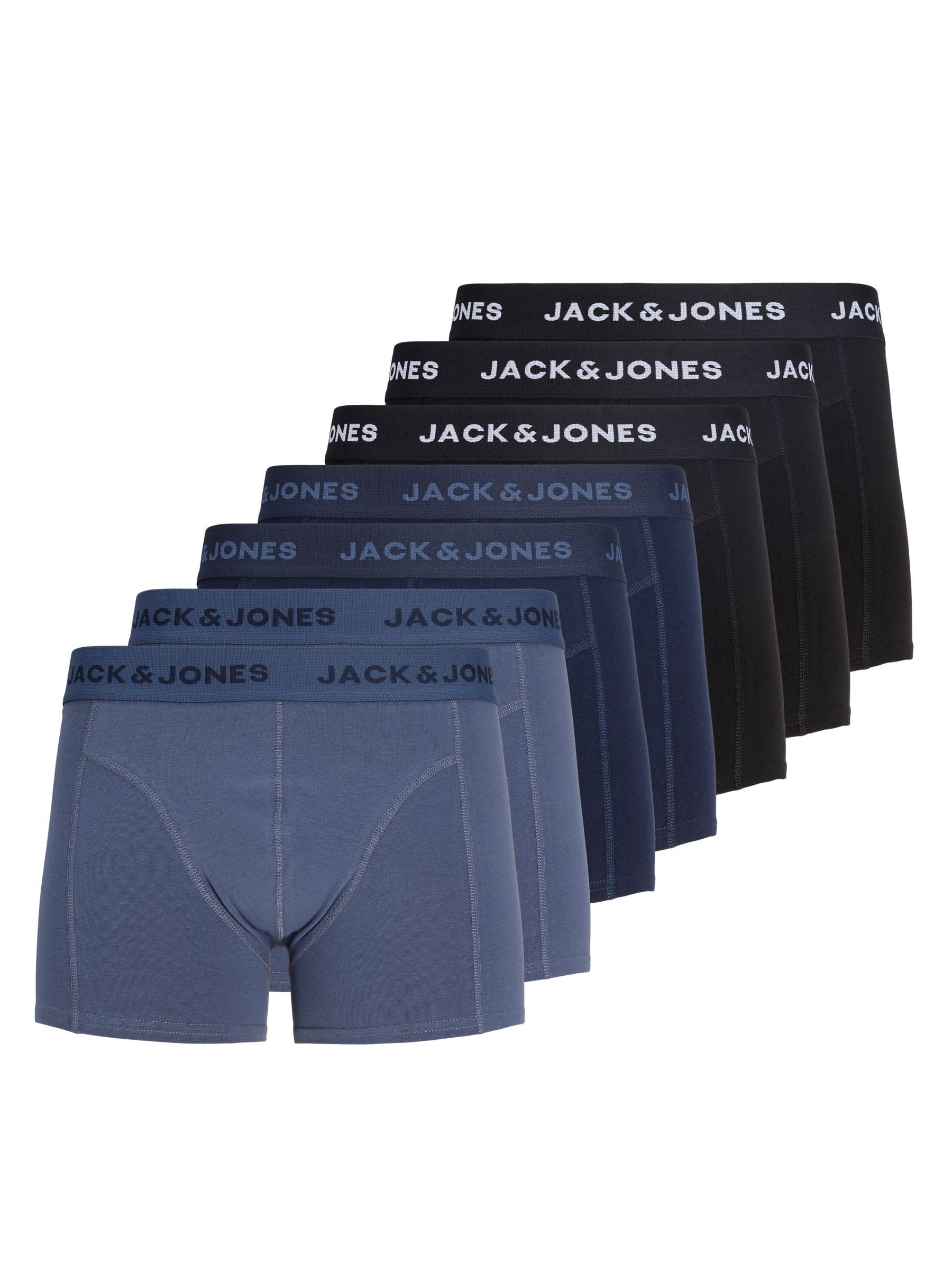 Jacjeremiah Solid Trunks 7 Pack