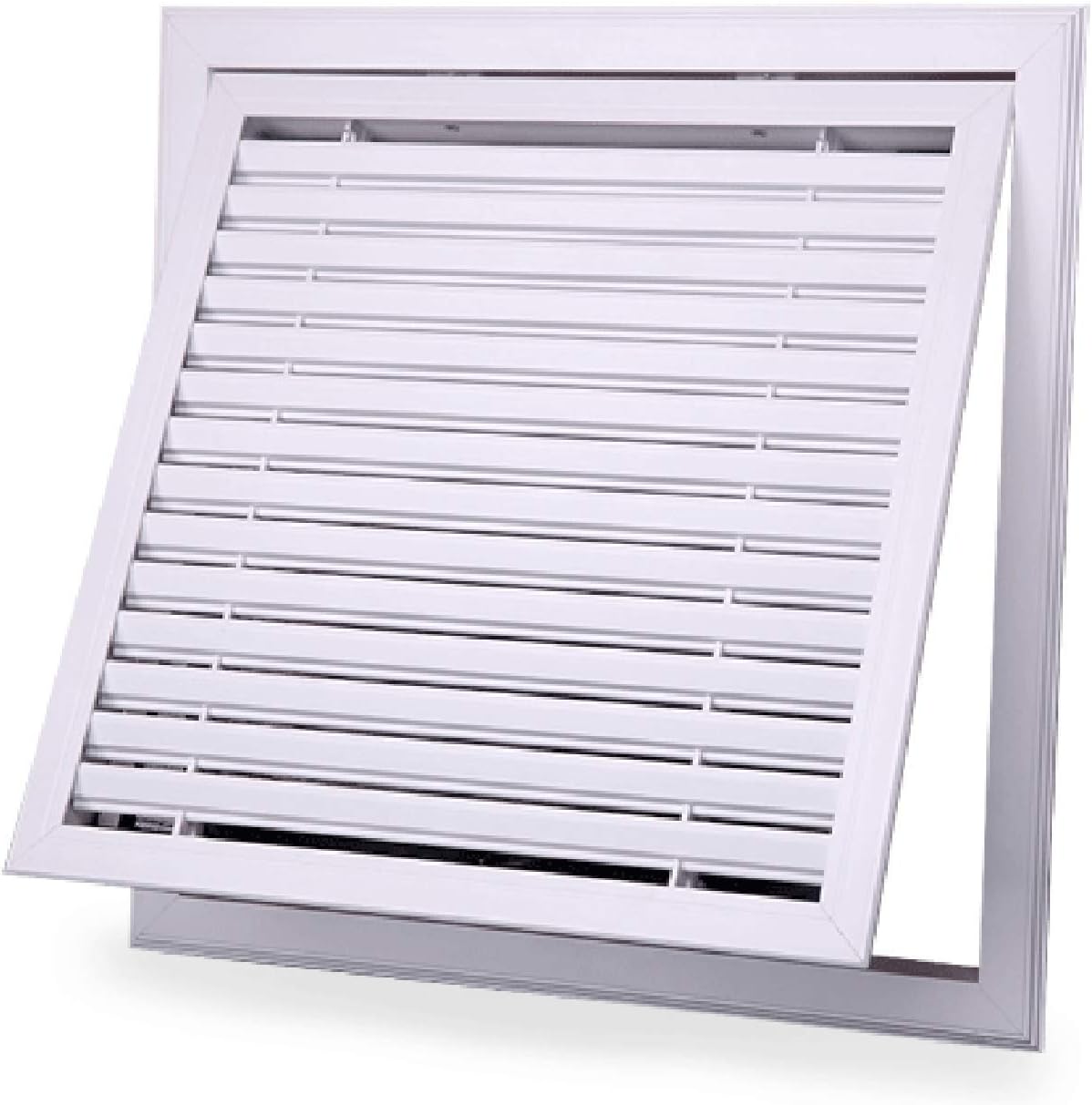 Amazon.co.jp ABSプラスチックスチールドアヒンジ、フィルター付きエアコンリターングリル、HVACベントパイプカバー、側壁と天井