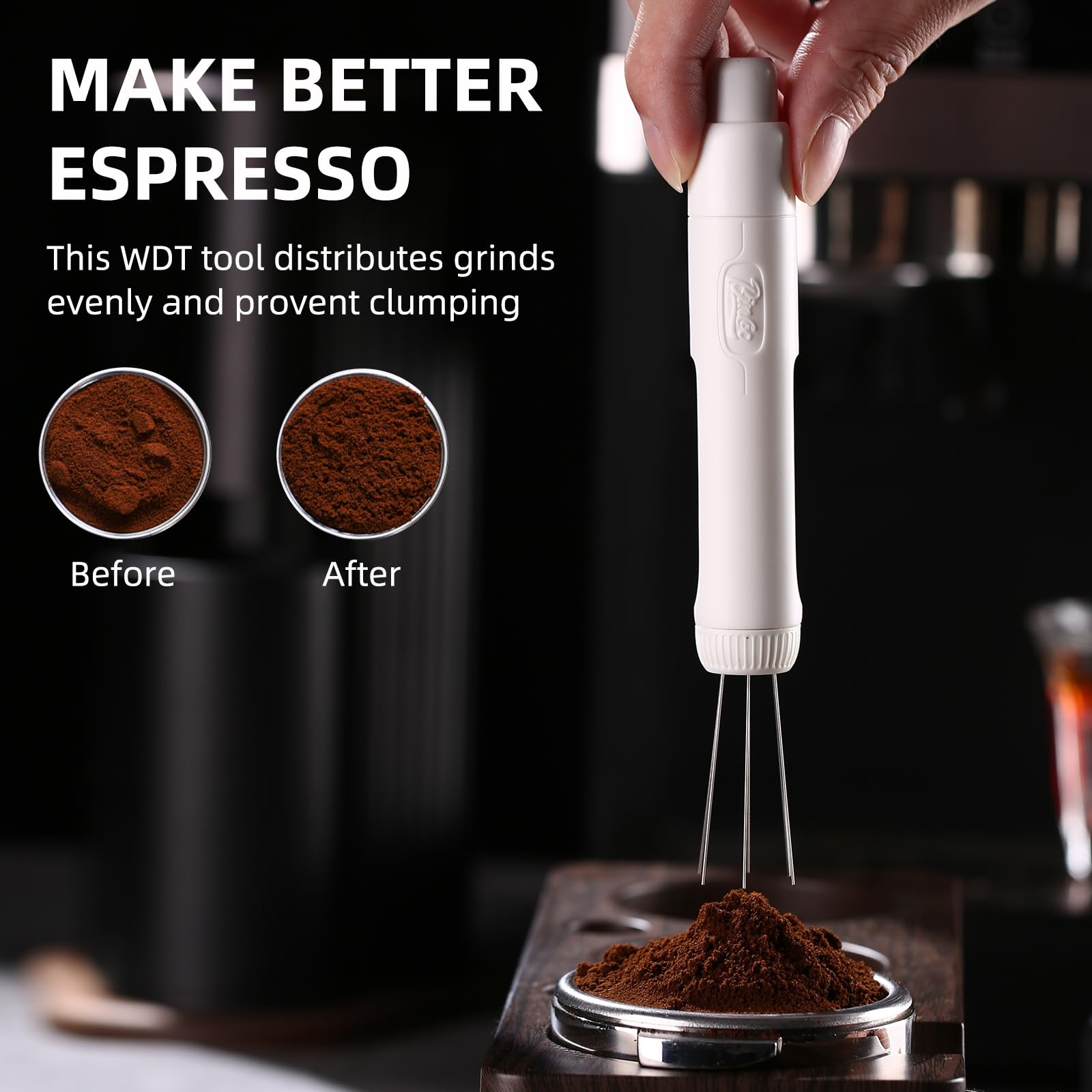 WDT Espresso Tool - Even Coffee Distribution -3 WDT Espresso Tool - Even Coffee Distribution -3