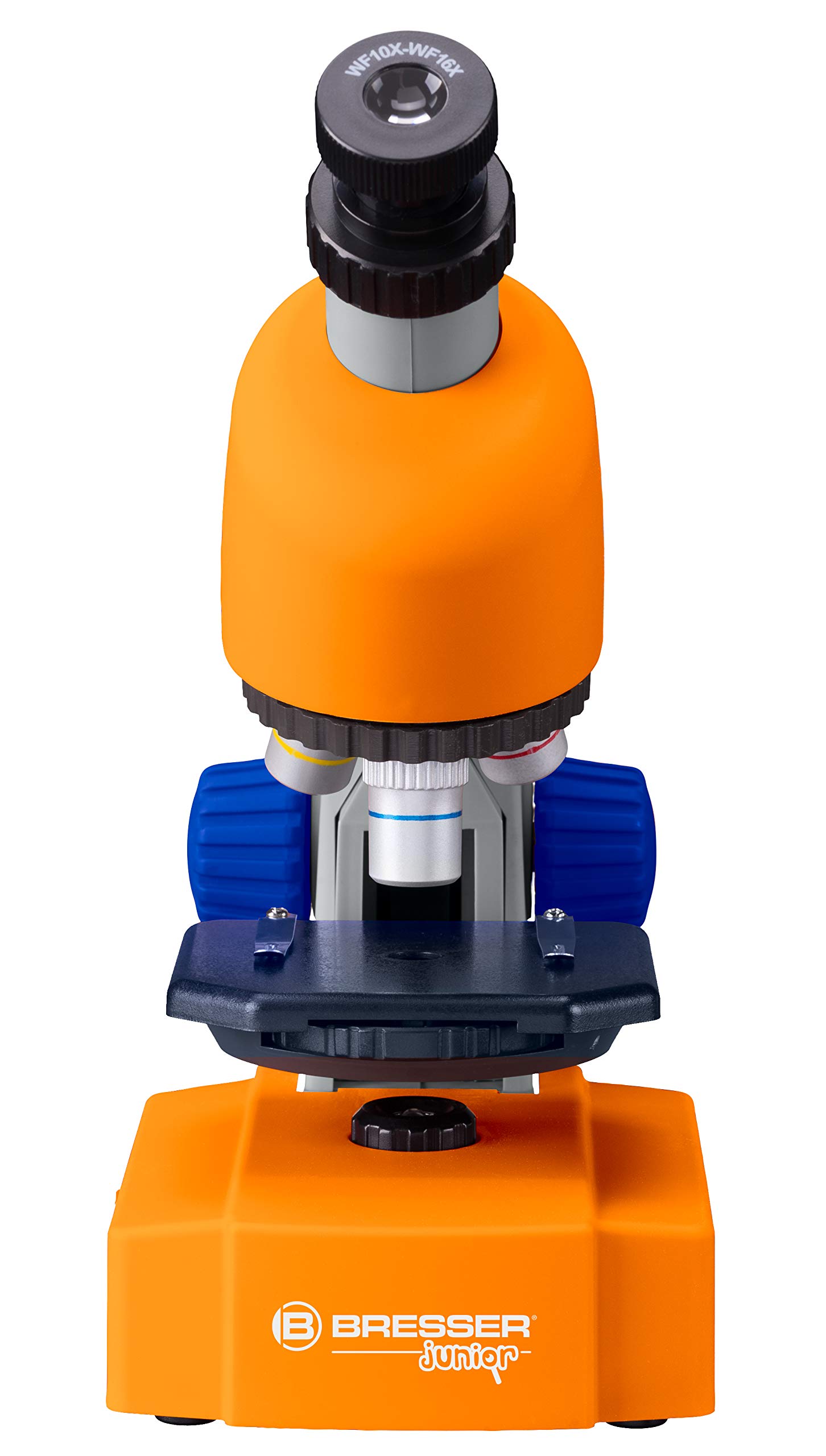 Bresser Optics 8851310 Optical Microscope 640x - Microscopio (Optical Microscope, 640x, 40x, 2X, Naranja, De plástico)
