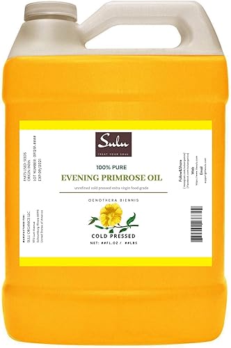 Miniatura 3 de SULU ORGANICS Aceite de onagra prensado en frío virgen 100% puro, sin refinar, 12% GLA (4 oz)